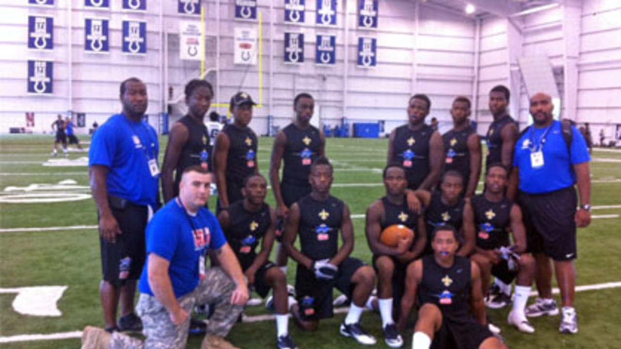 West St. John High School represents Saints at the NFL/National Guard 7