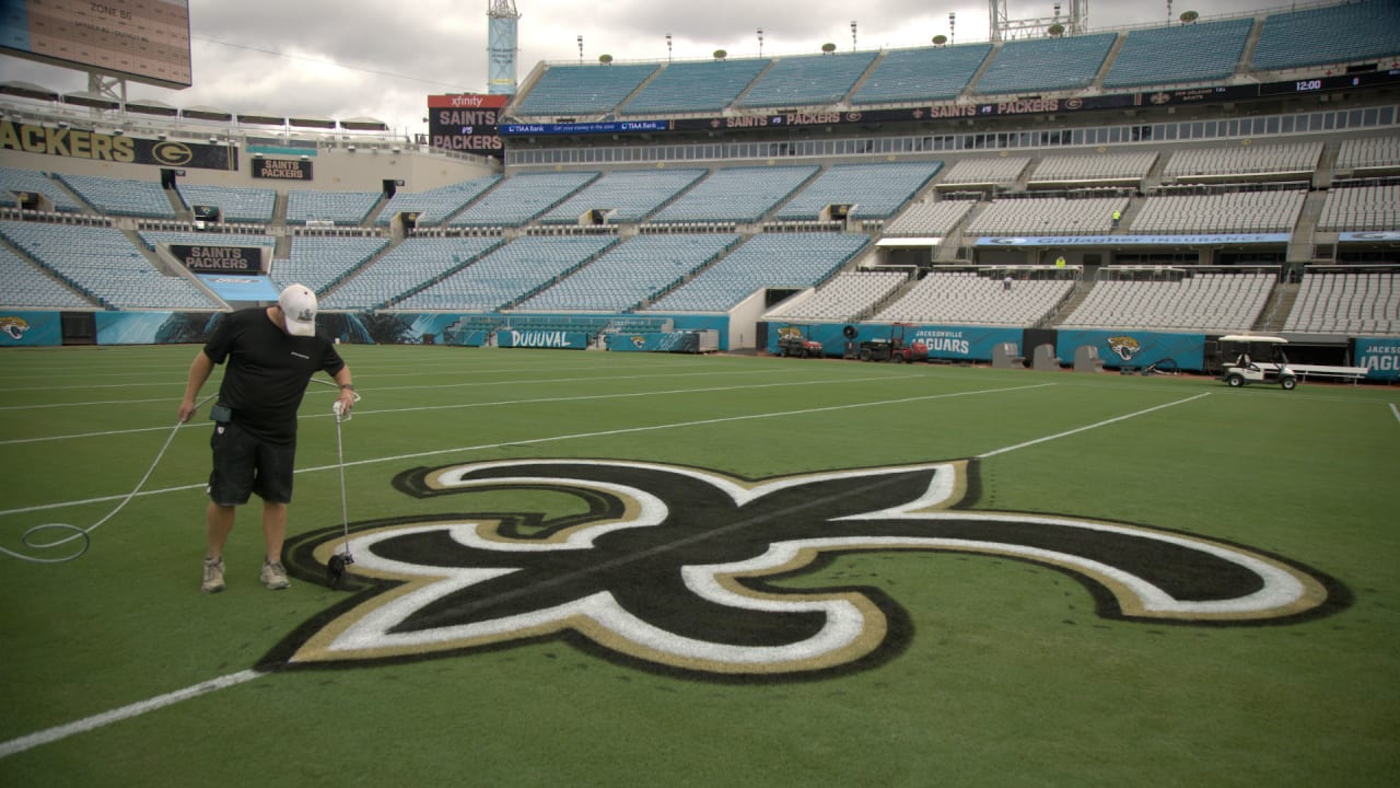 Photos: Saints gameday prep at TIAA Bank Field