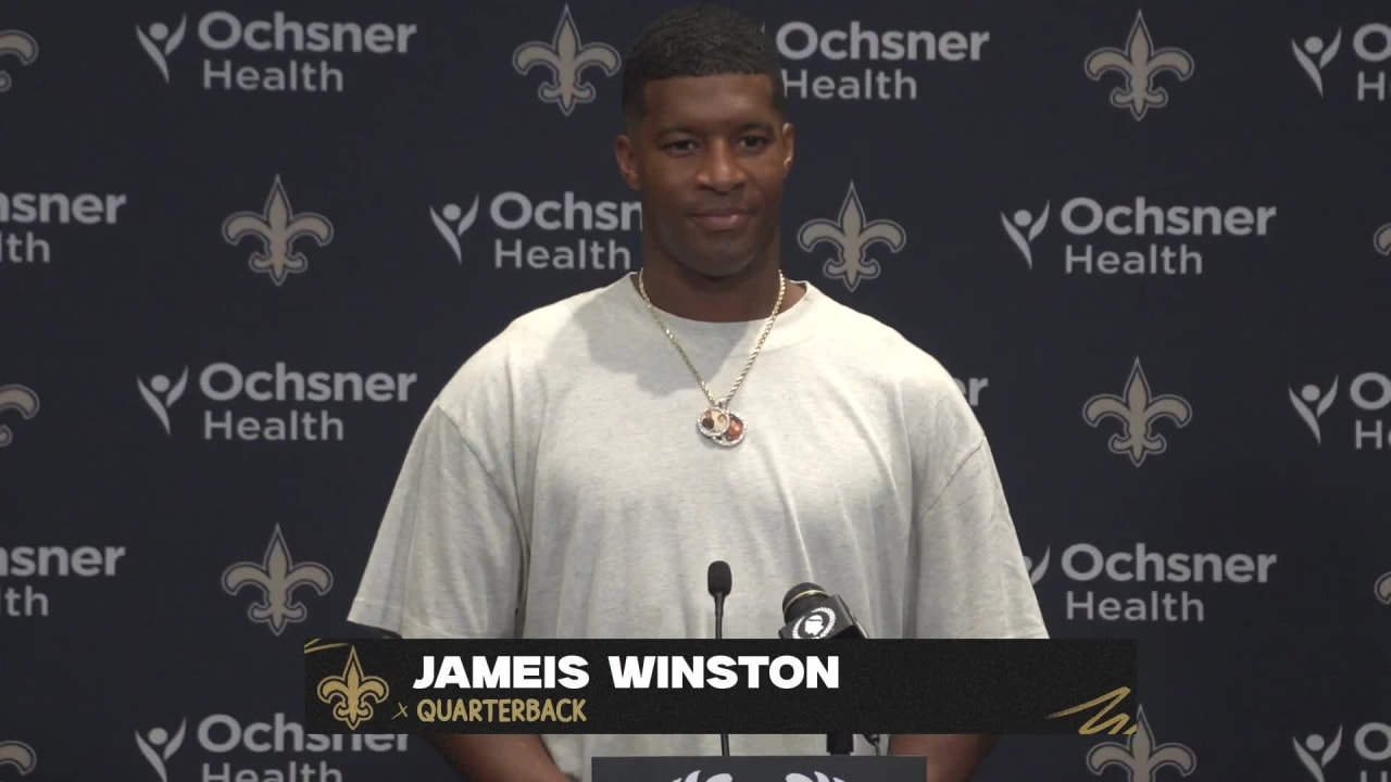 NFL Preseason: Saints QB Jameis Winston Postgame, Talks Preseason ...