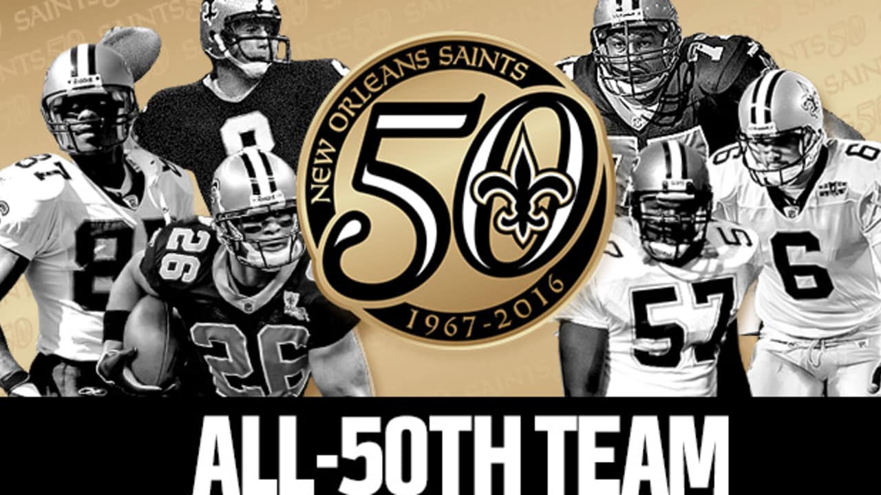 New Orleans Saints unveil 50th anniversary website