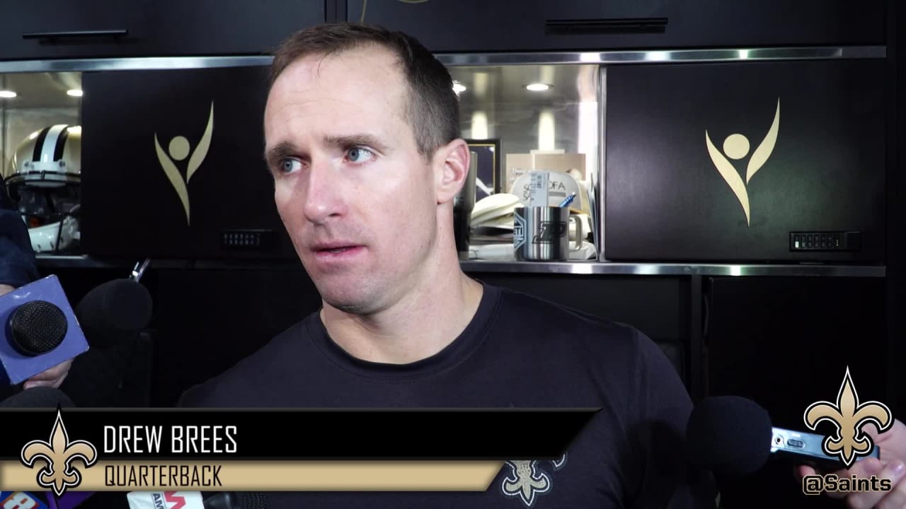 Transcript: Quarterback Drew Brees media availability - November 13, 2019