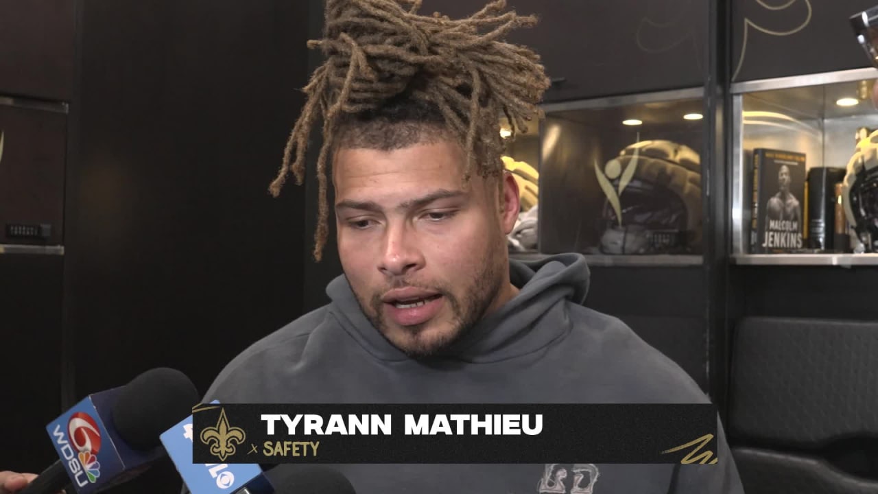 Tyrann Mathieu Talks Gardner Minshew, Starting Faster | Saints At Colts ...