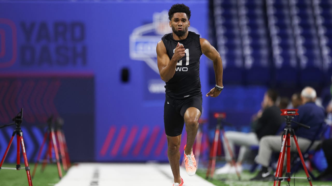 WATCH: Chris Olave runs electric 4.26 40-yard dash at NFL Scouting Combine