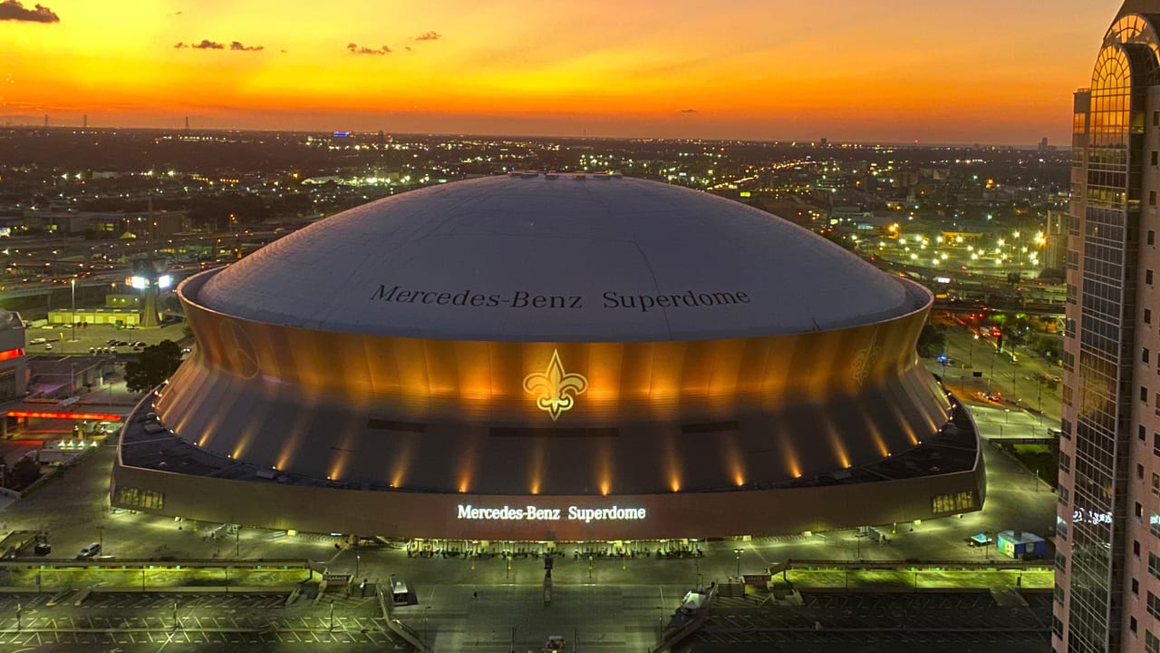 Saints through the years: Mercedes-Benz Superdome