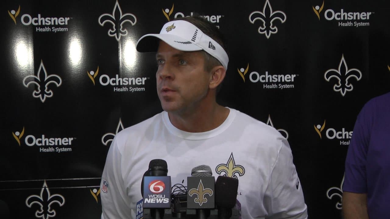 Sean Payton provides update on Saints roster