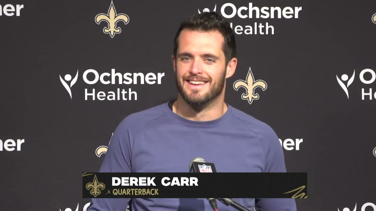 NFL Week 5: Saints QB Derek Carr Recaps Win At New England Patriots