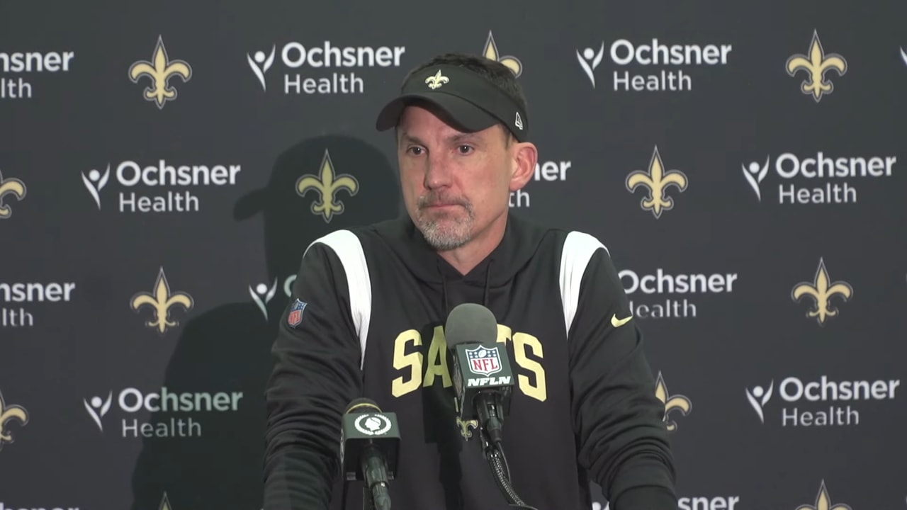 New Orleans Saints head coach Dennis Allen recaps win vs. Las Vegas ...