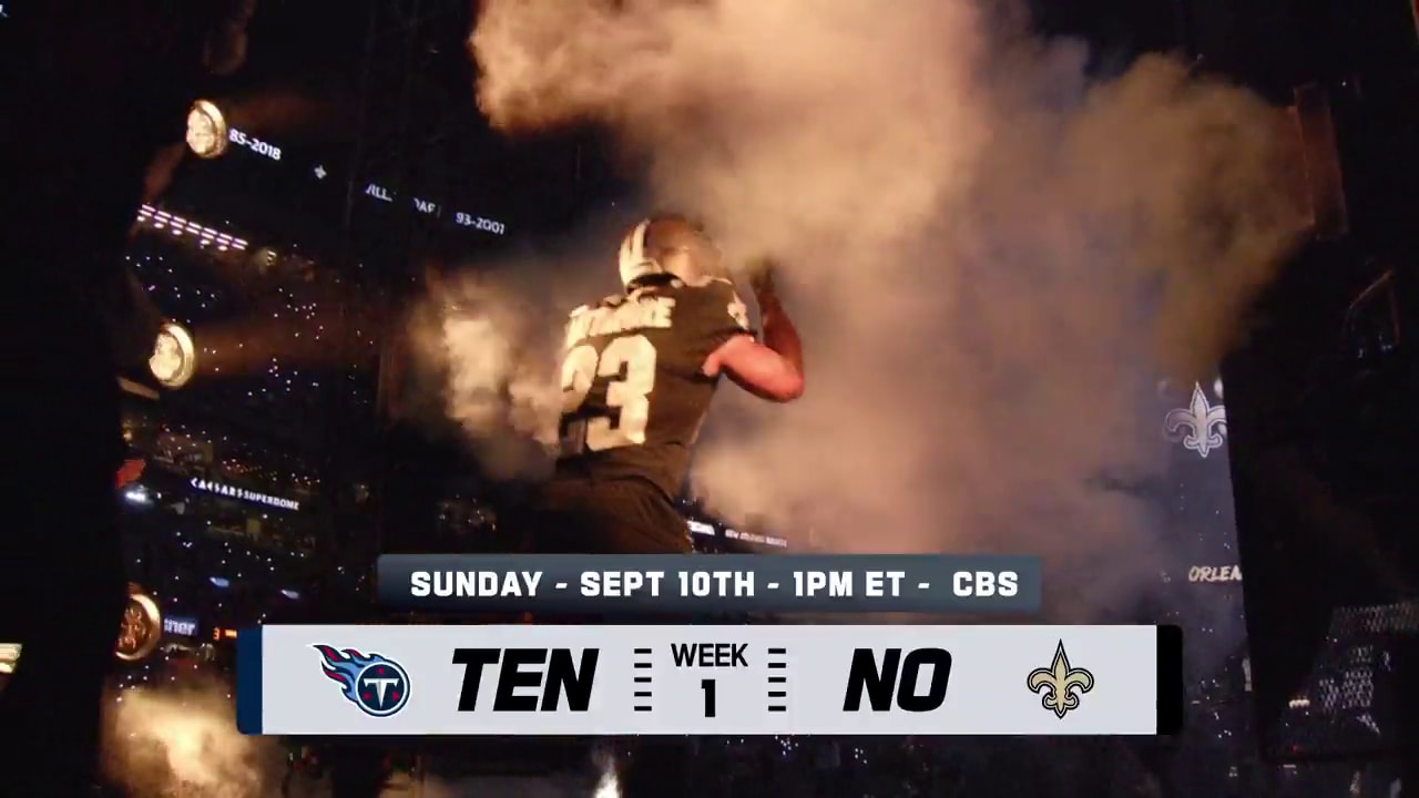 Tennessee Titans at New Orleans Saints