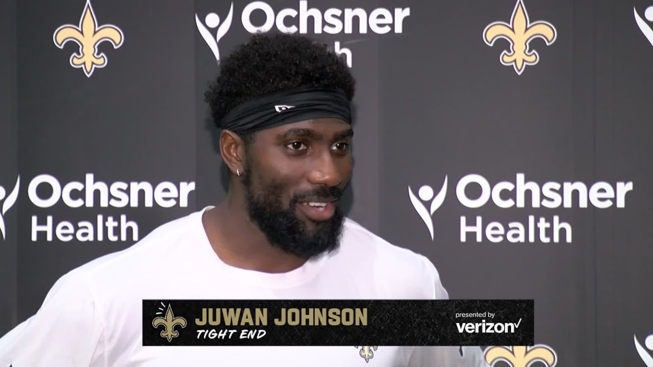 Saints observations: Juwan Johnson and the tight ends shine