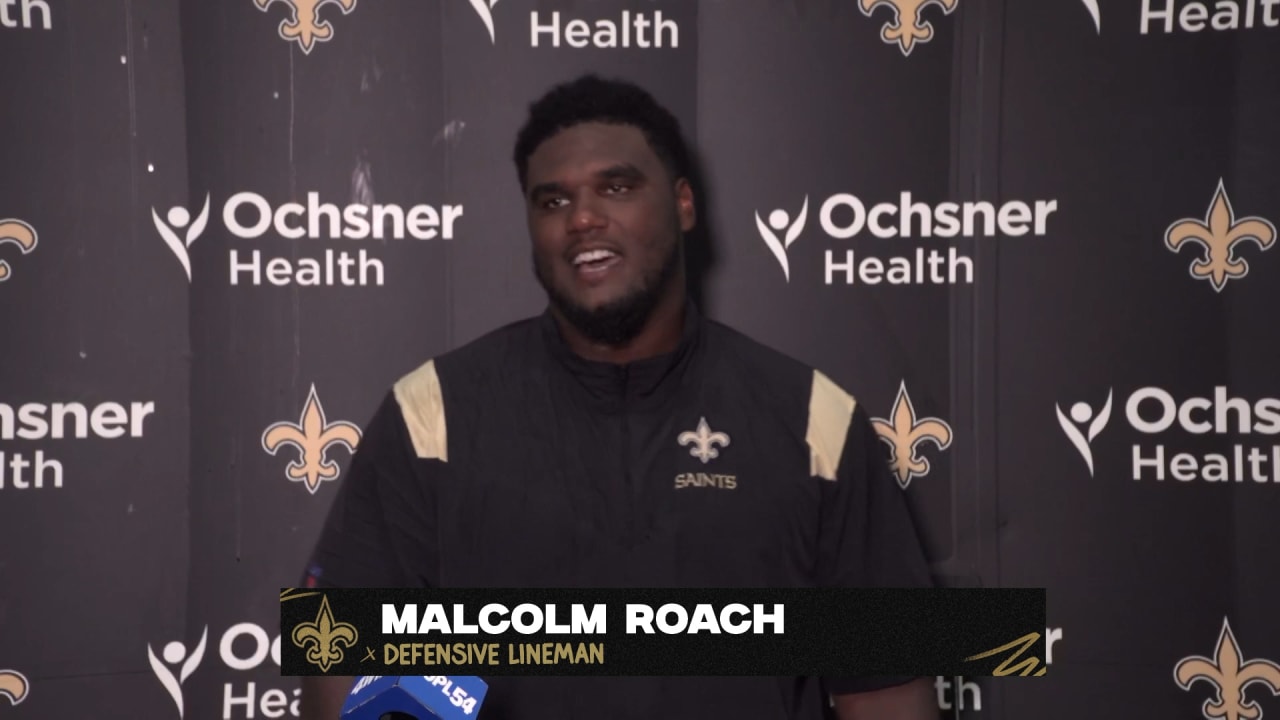 Malcolm Roach talks run defense, forcing turnovers