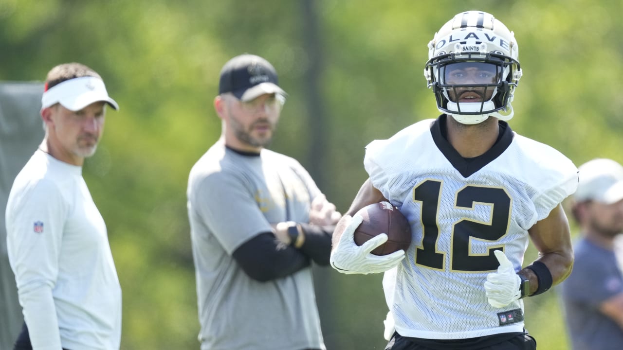 Saints players practice during 2nd minicamp in Metairie, Photos