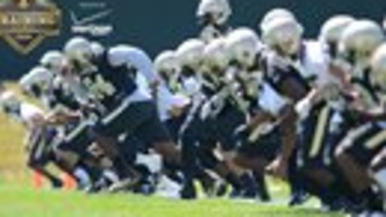 Defensive tackle Khalen Saunders dancing his way into comfort zone with New  Orleans Saints