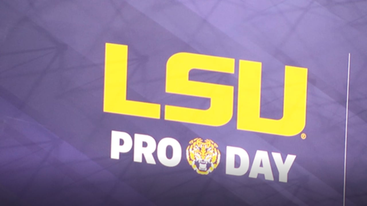 LSU Pro Day 2018 Highlights