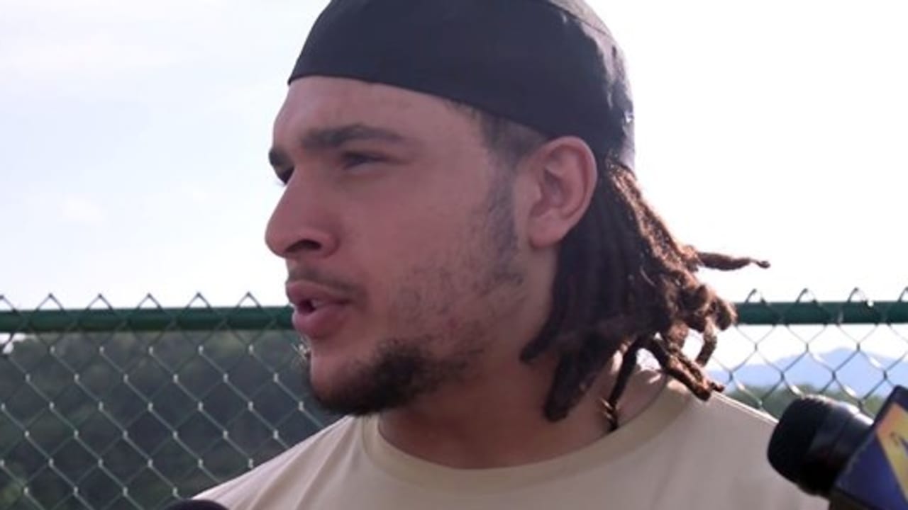 Tyeler Davison talks about his camp progress