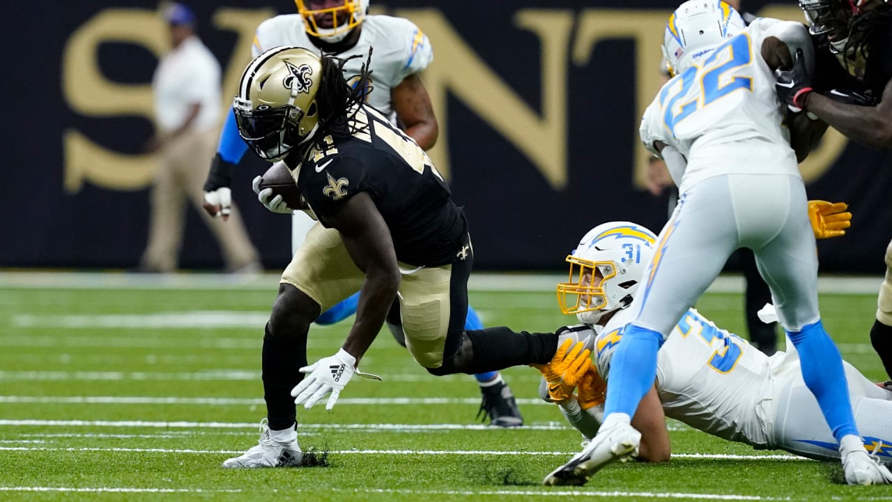 Alvin Kamara carries multiple defenders  Saints vs Chargers Preseason 2022  Highlights