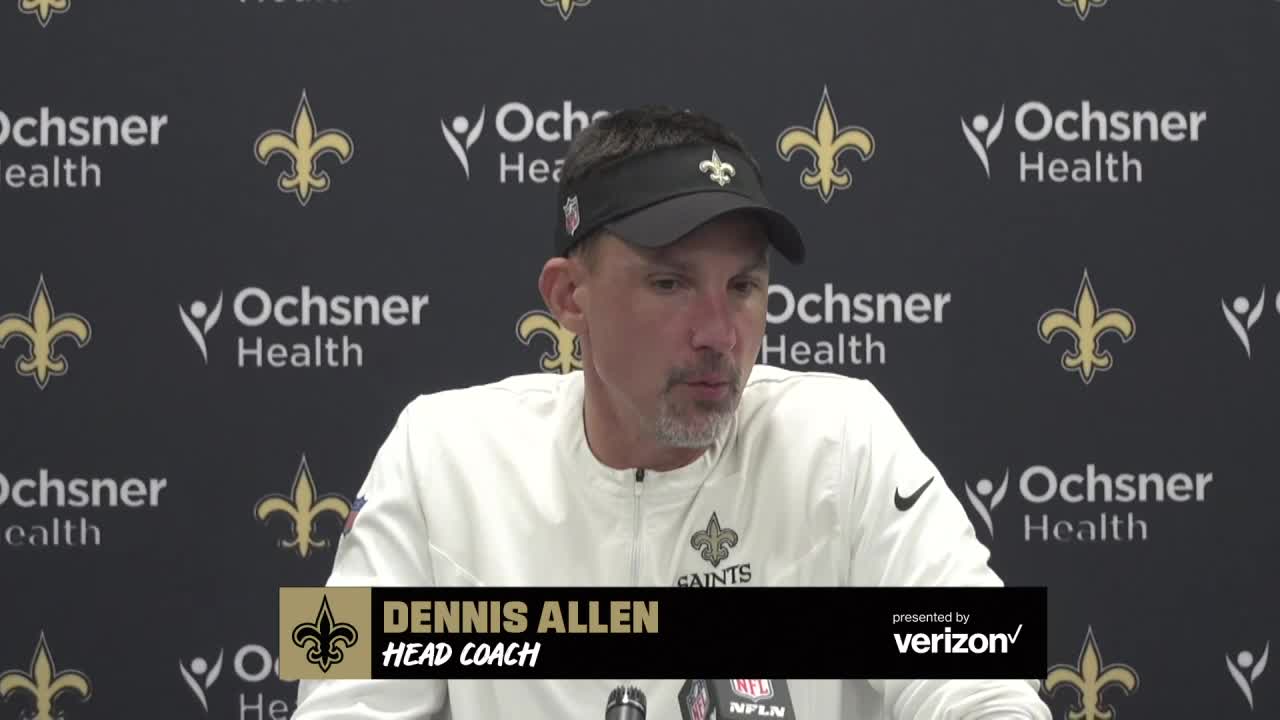 Dennis Allen more comfortable in role in Year 2 with Saints