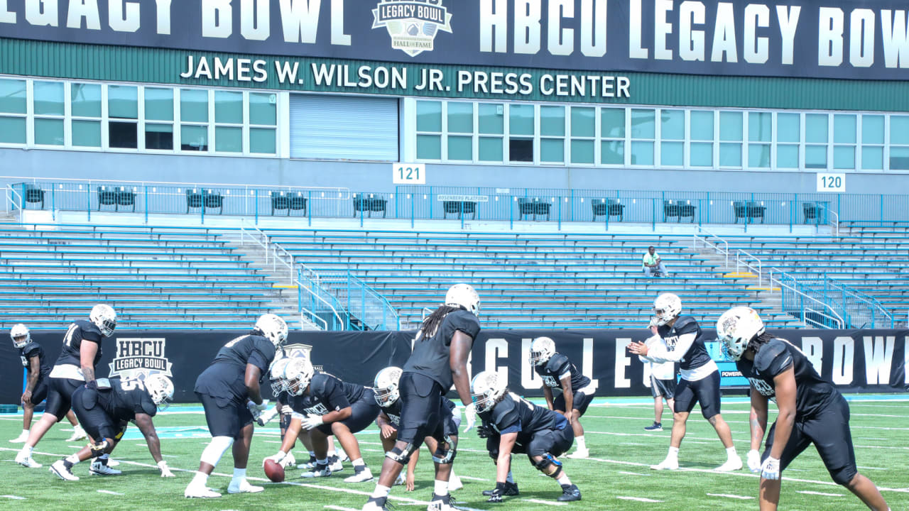Photos HBCU Legacy Bowl practice 2/22/2023