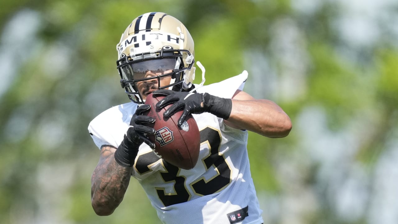 New Orleans Saints rookie running back Abram Smith relishes physical style