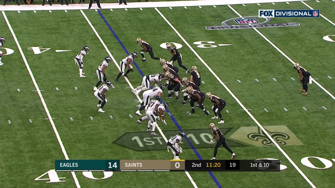 Eagles vs. Saints Divisional Round Highlights