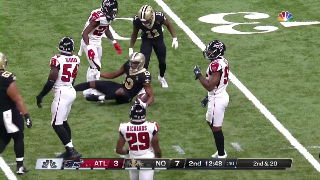 Every Michael Thomas catch vs. Falcons