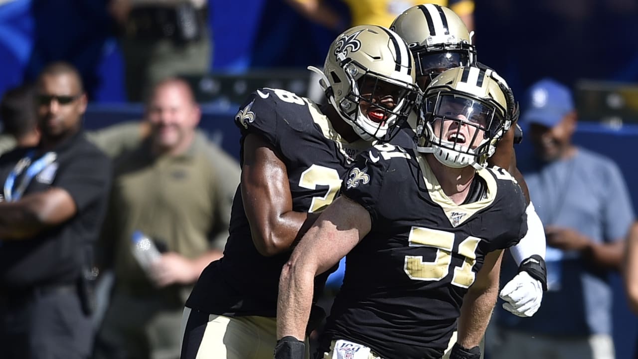 Colton Jumper jumps Stick's throw to seal win for Saints Saints