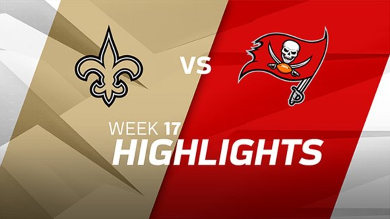 Buccaneers Vs. Saints Highlights | 2017 NFL Week 17