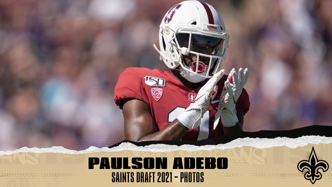 Stanford's Paulson Adebo participates in the school's pro day