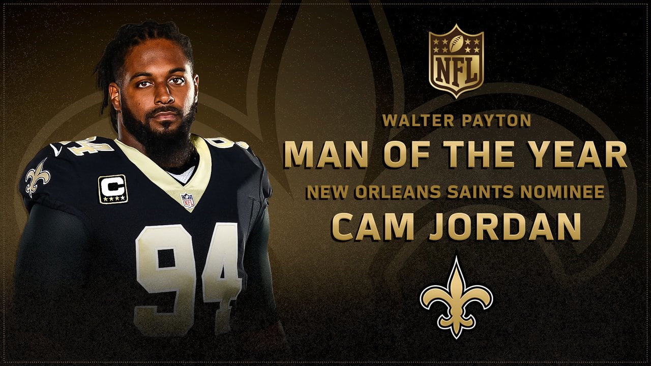 Saints nominate Cameron Jordan for Walter Payton Man of the Year award