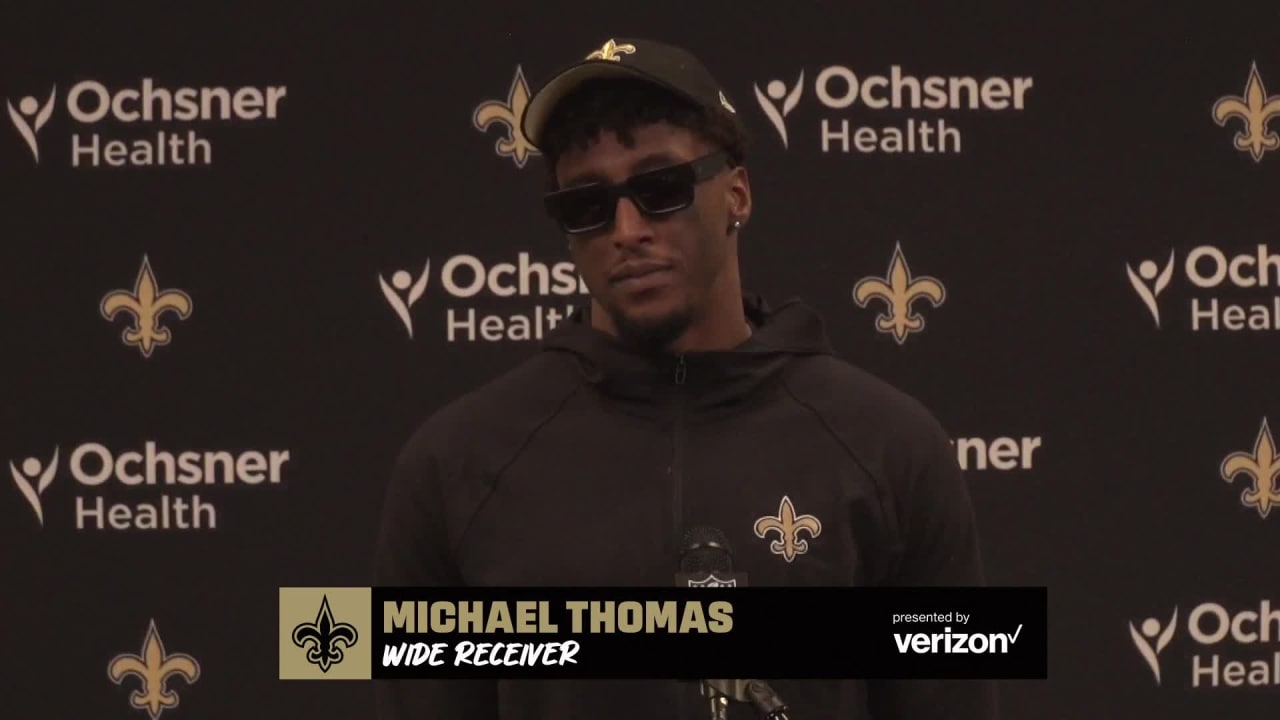 Michael Thomas out of Saints game for 'disciplinary reasons' after