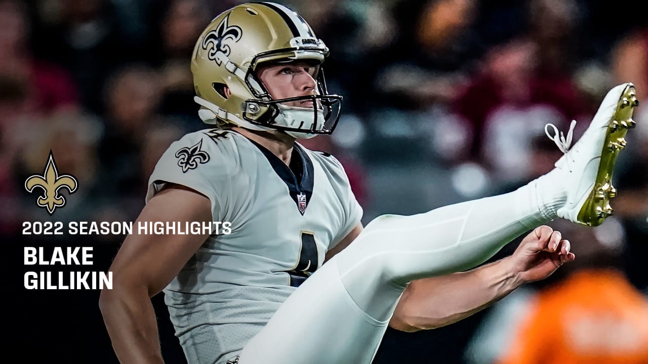 New Orleans Saints on X: #Saints re-sign punter @blakegillikin