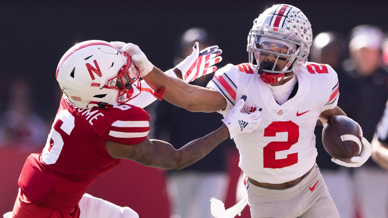 Chris Olave becomes 2nd Ohio State WR taken in 1st round of NFL draft