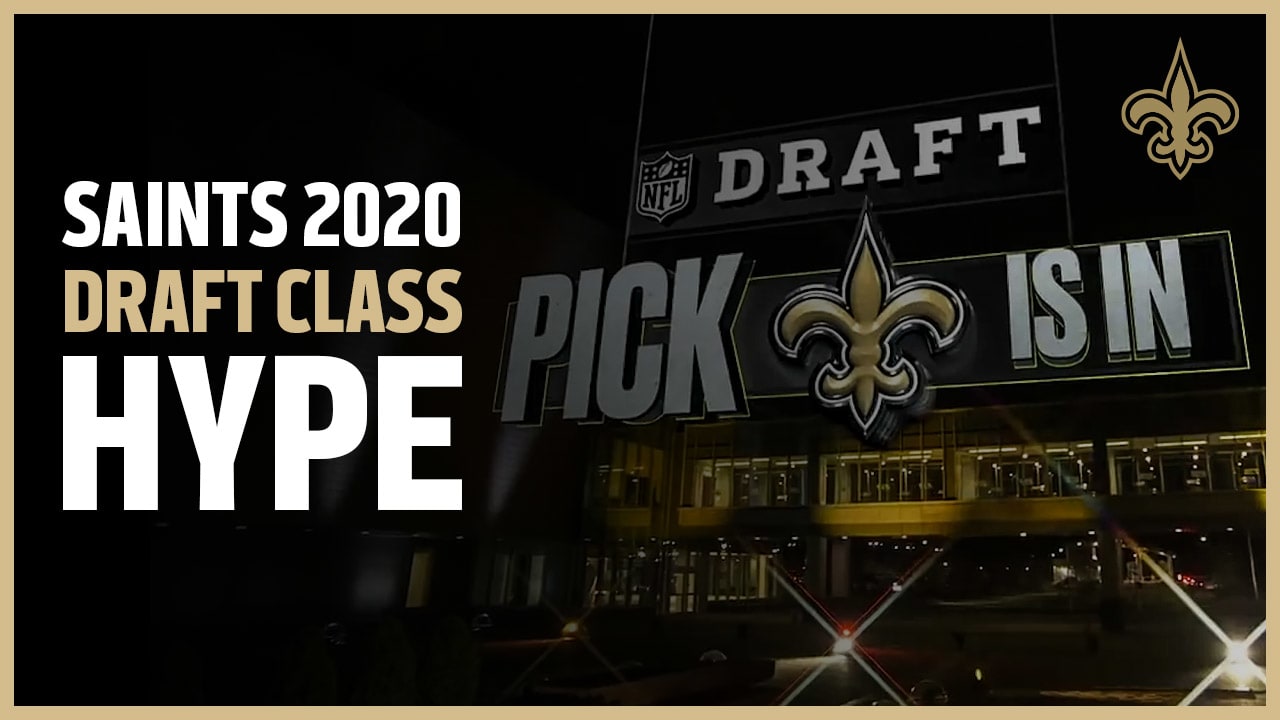 New Orleans Saints 2020 draft class HYPE video