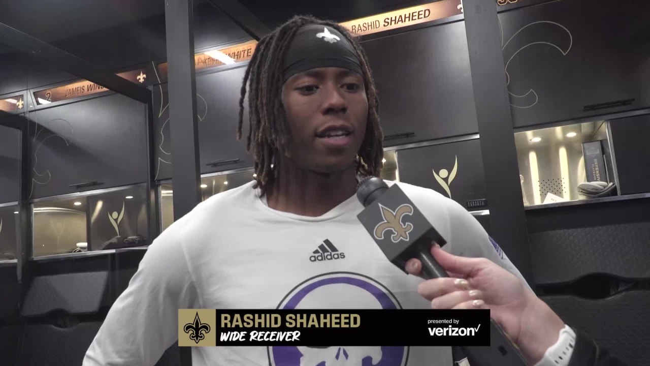 Rashid Shaheed's summer glow-up continues with strong start to Saints  training camp