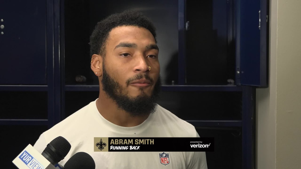 Texans vs. Saints Postgame Running Back Abram Smith Interview 2022 NFL Preseason Week 1