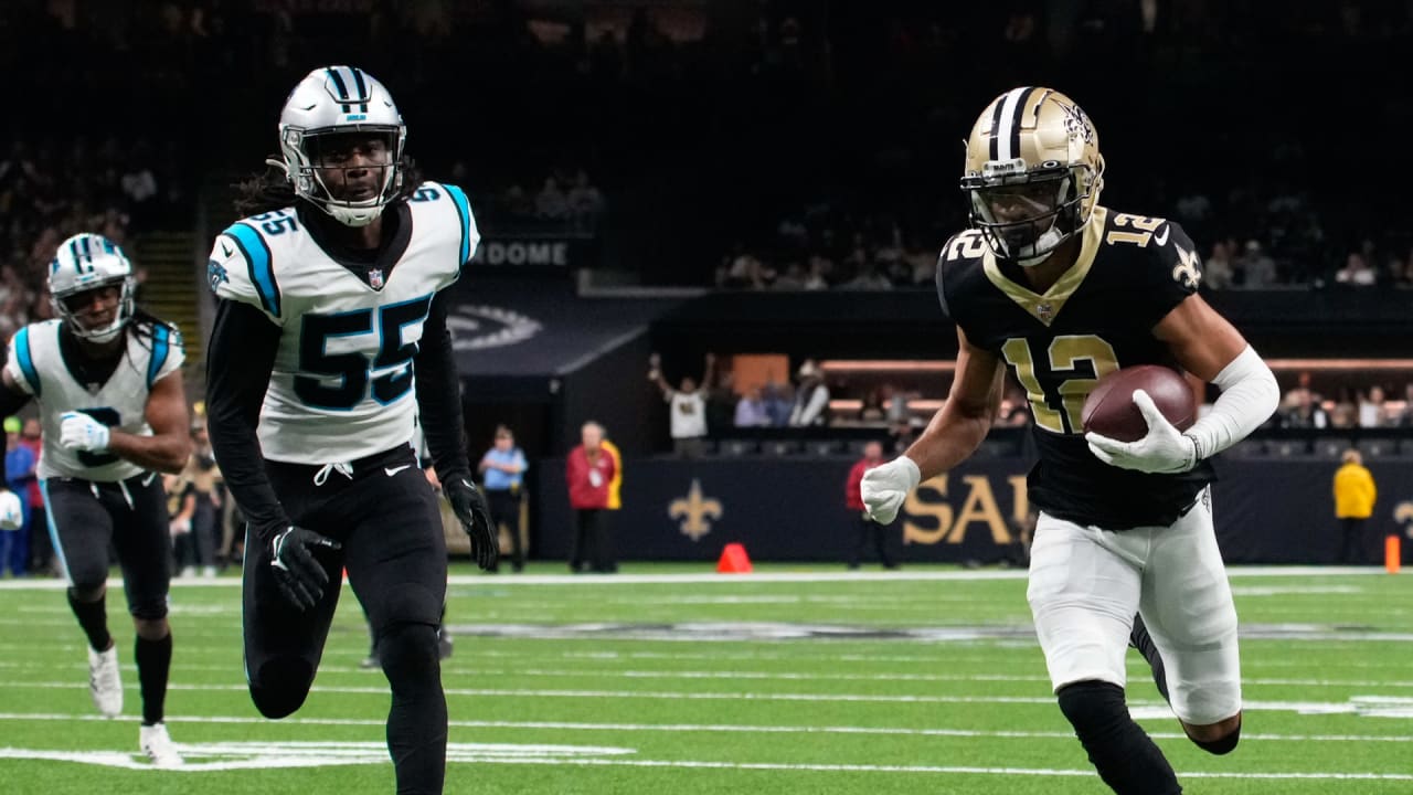 PFF on X: Chris Olave hits 1,000 receiving yards in his rookie