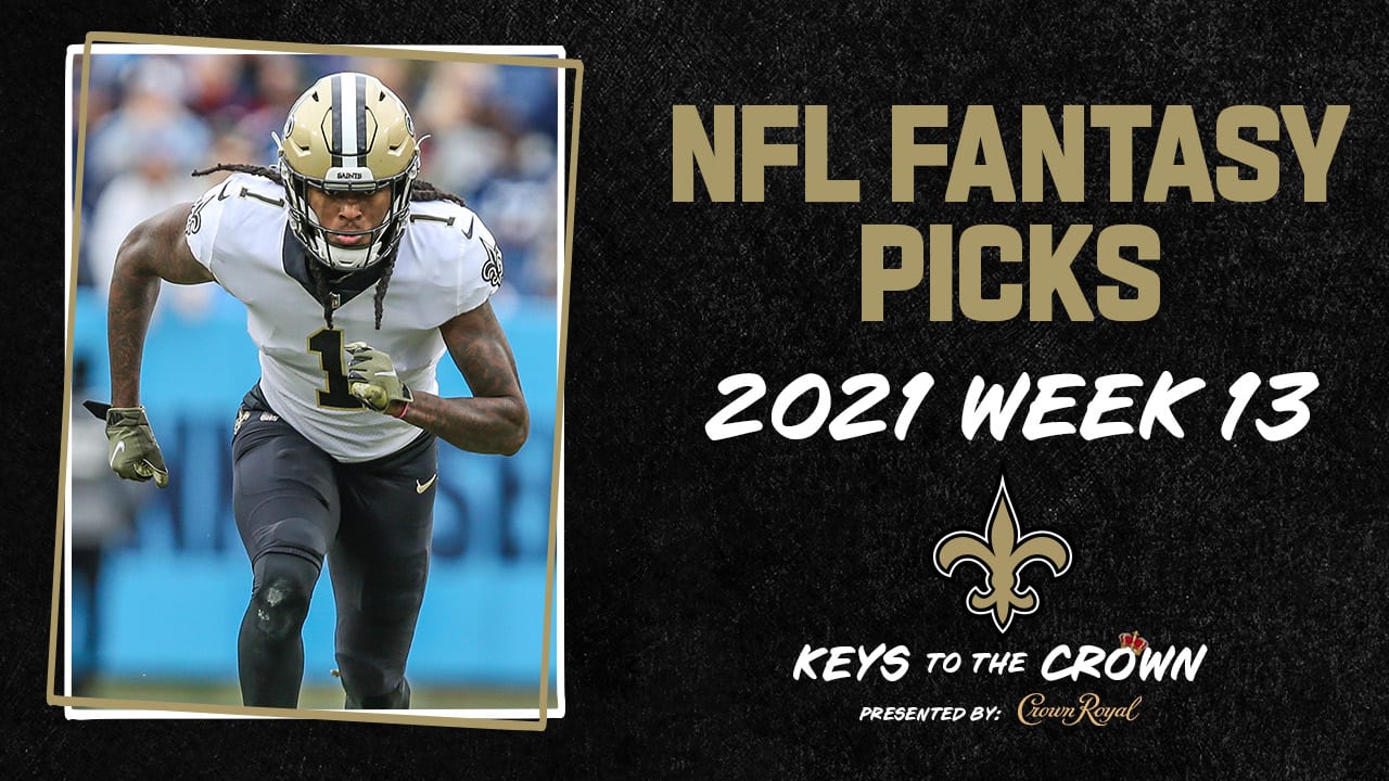 Fantasy Keys to the Crown: Saints vs Cowboys Week 13