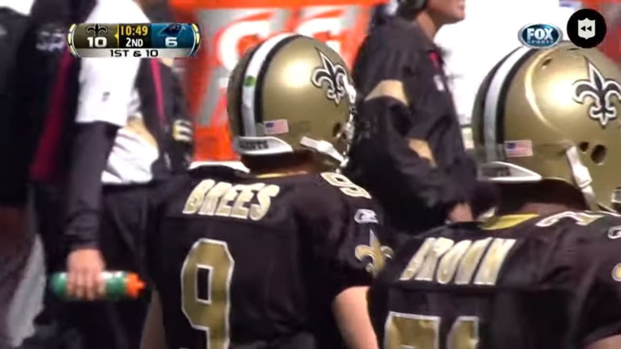 Drew Brees vs. rookie Cam Newton, NFL Throwback 2011