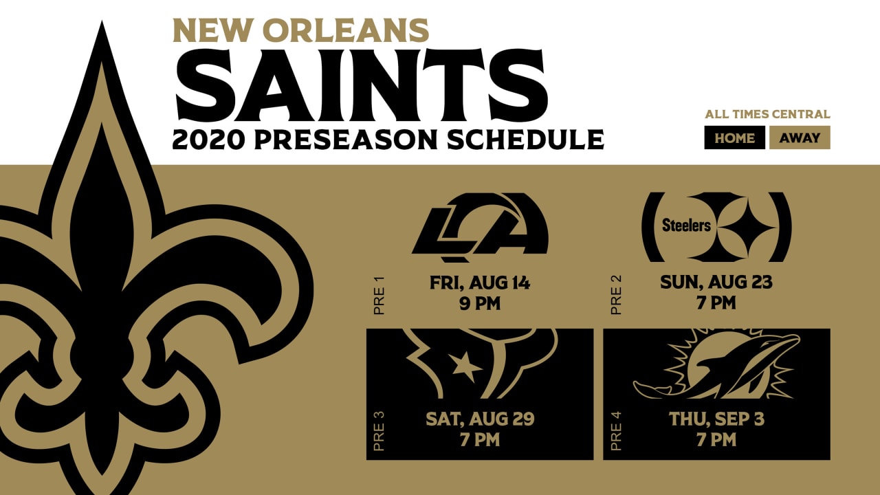 New Orleans Saints - The 2023 New Orleans Saints Schedule