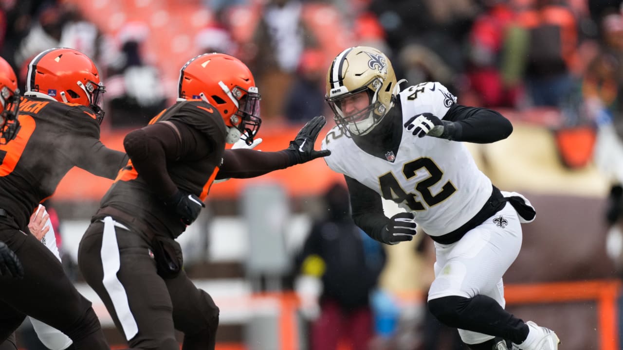 Browns lose Cleveland's second-coldest home game to Saints