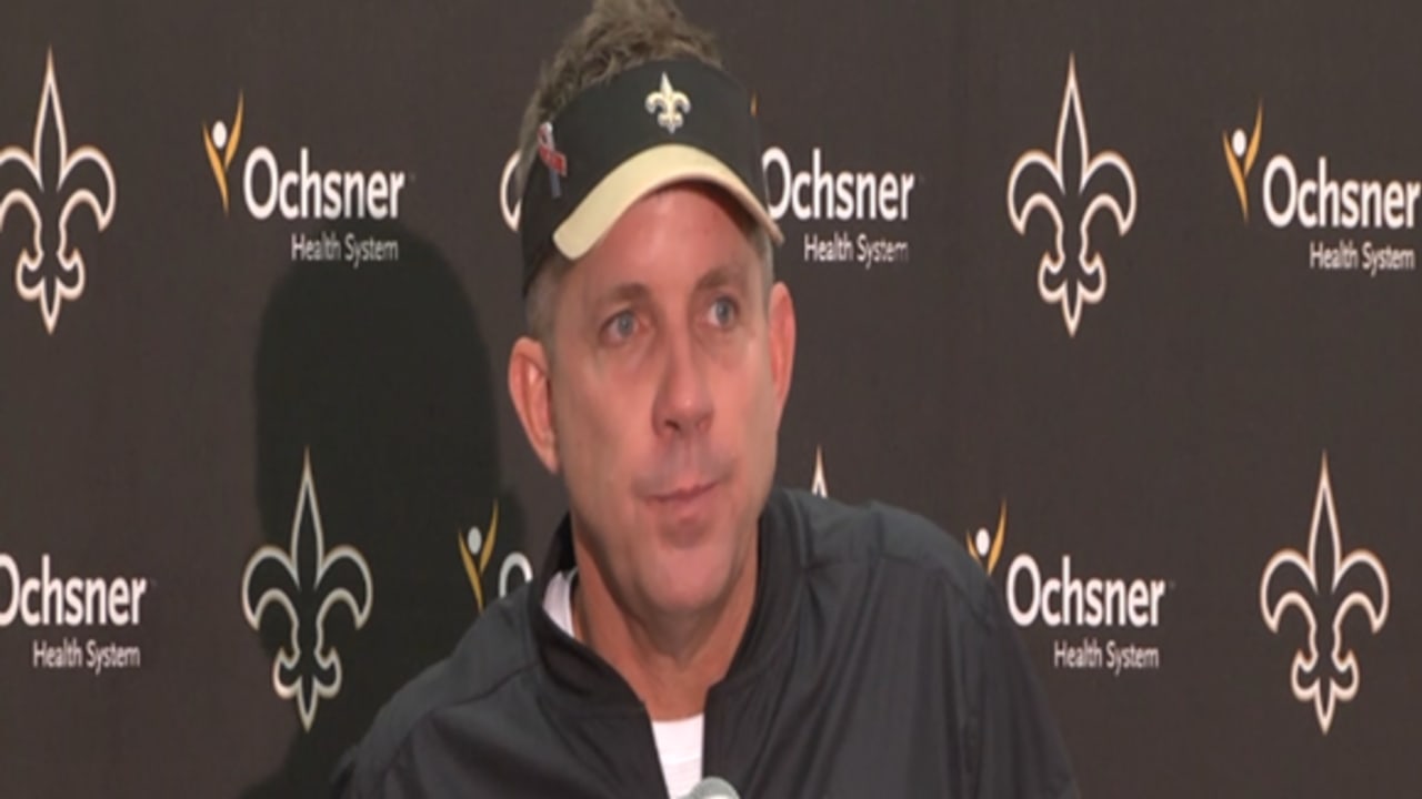Coach Sean Payton Talks About Saints Rookies