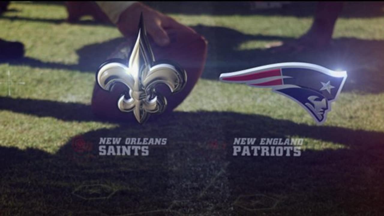 Week 6: Saints At Patriots Highlights