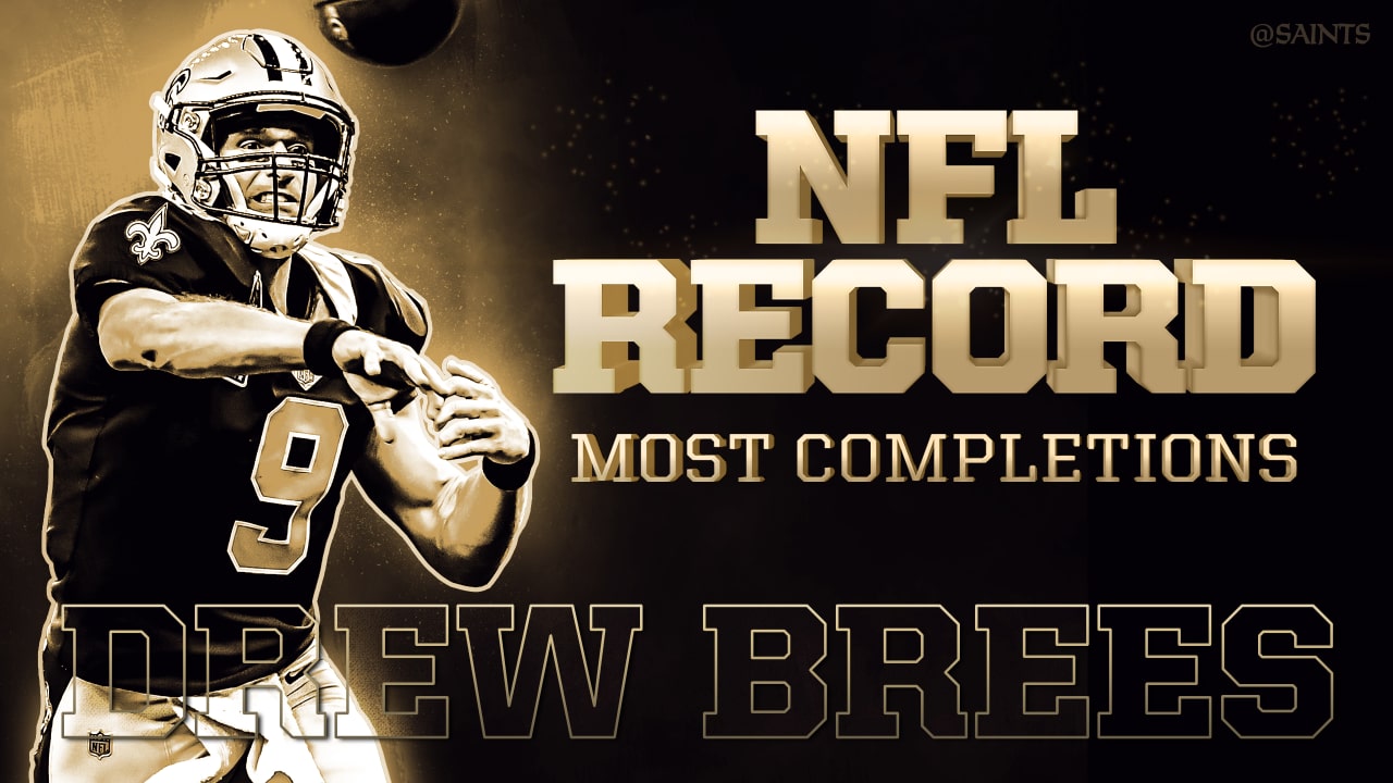 Drew Brees' most impressive NFL records