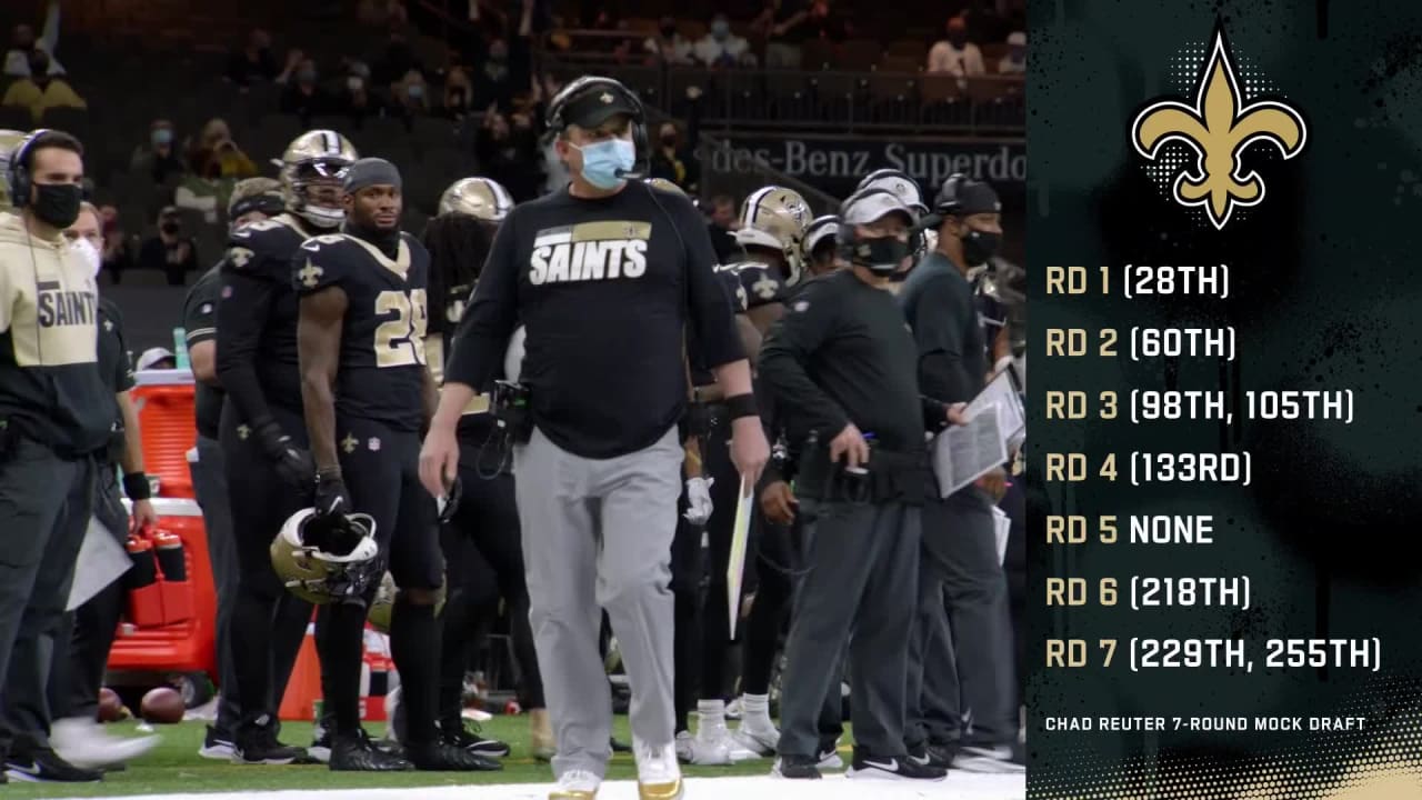 Chad Reuter projects every Saints pick in 2021 NFL Draft
