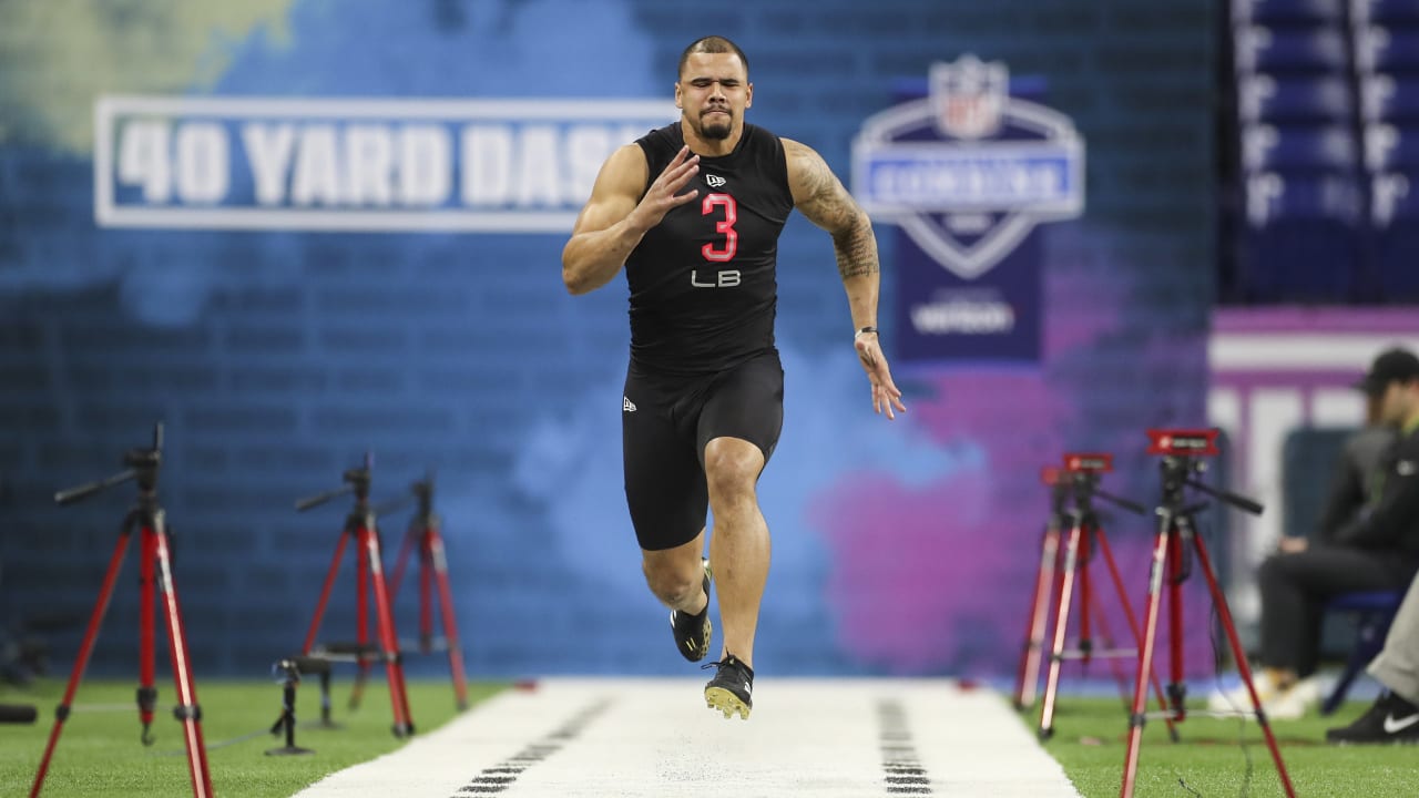 Zack Baun runs official 4.65 second 40-yard dash at 2020 NFL