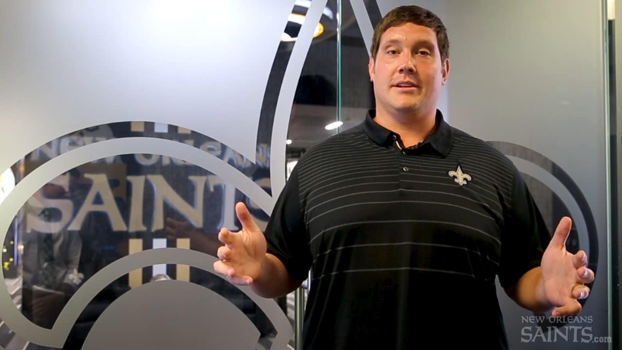 Saints Locker Room Tour with Zach Strief