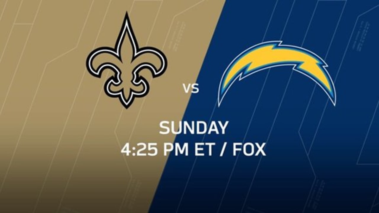 Game Preview Saints vs. Chargers