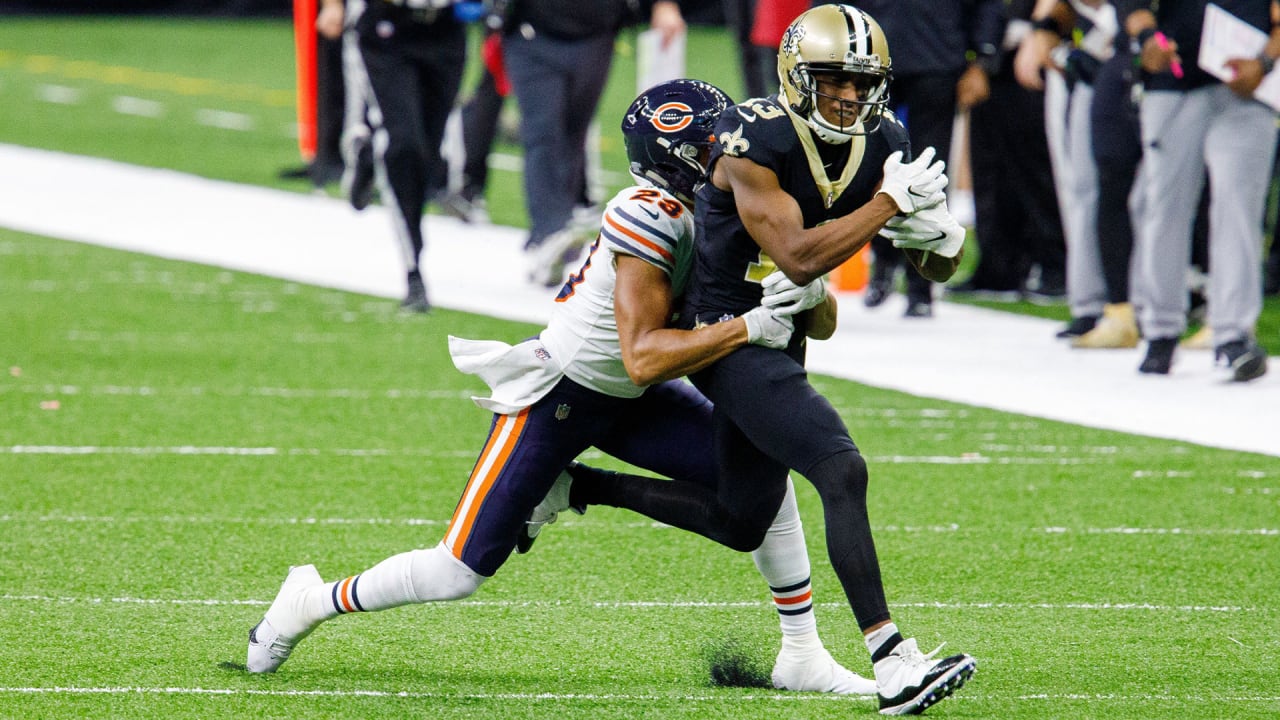 Drew Brees To Michael Thomas For A Huge Gain Saints Bears Highlights