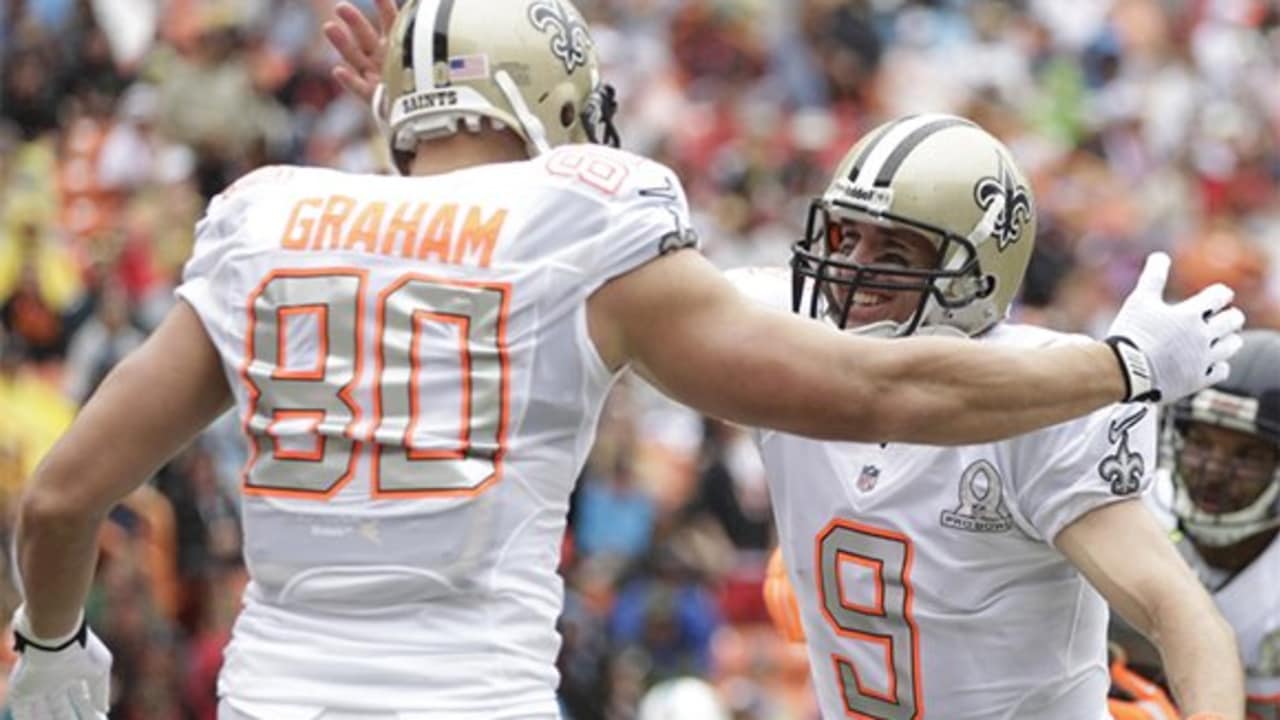 New Orleans Saints - Drew Brees and Jimmy Graham at the Pro Bowl!