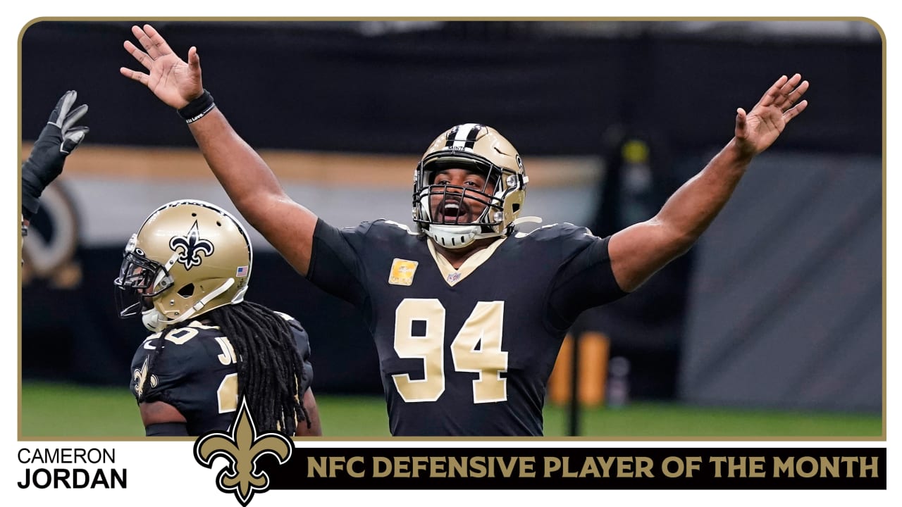 New Orleans Saints defensive end Cameron Jordan named NFC Defensive Player  of the Week for fifth time in his career