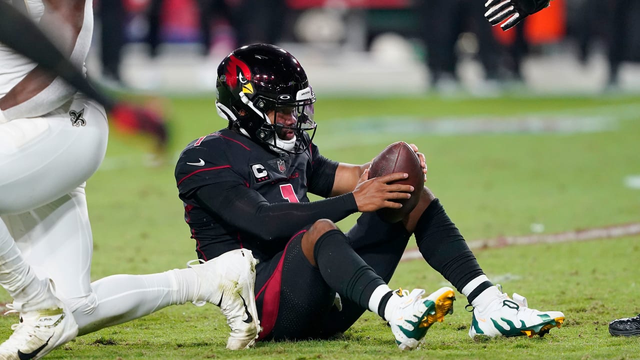 Saints DE Cam Jordan sacks Cardinals QB Kyler Murray with help of